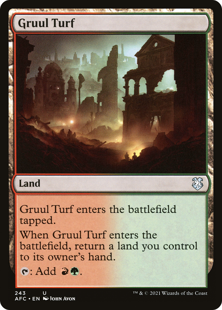 Gruul Turf [Dungeons & Dragons: Adventures in the Forgotten Realms Commander]