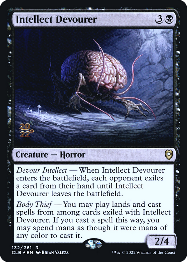 Intellect Devourer [Commander Legends: Battle for Baldur's Gate Prerelease Promos]