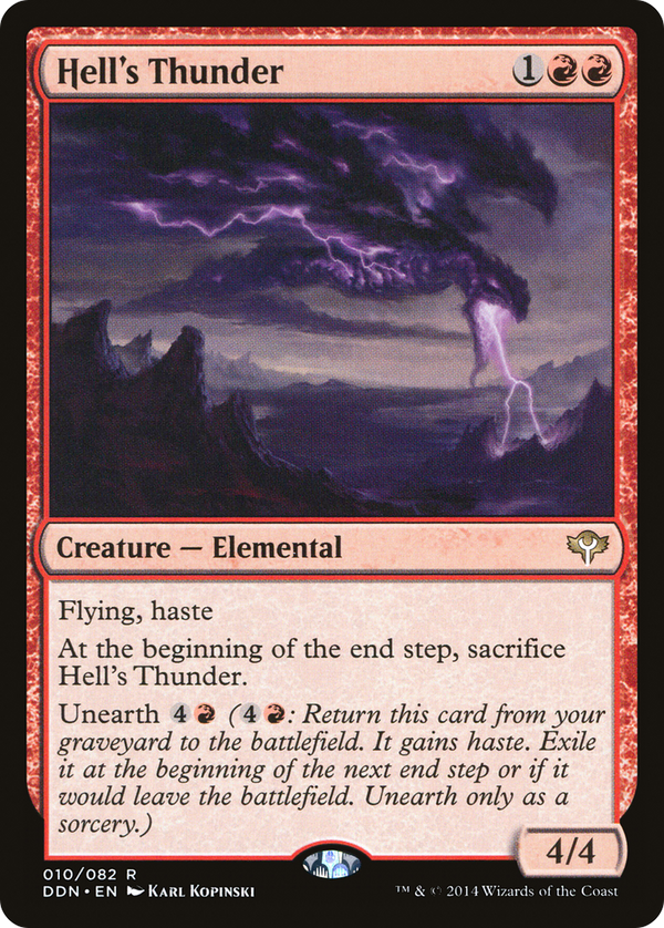 Hell's Thunder [Duel Decks: Speed vs. Cunning]
