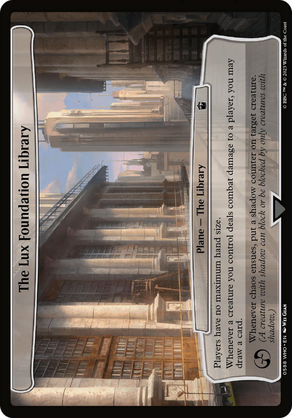 The Lux Foundation Library [Doctor Who]