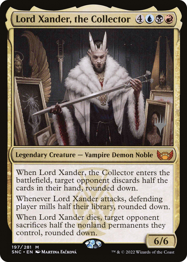 Lord Xander, the Collector (Promo Pack) [Streets of New Capenna Promos]