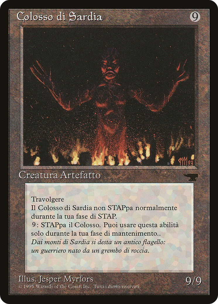 Colossus of Sardia (Italian) - 