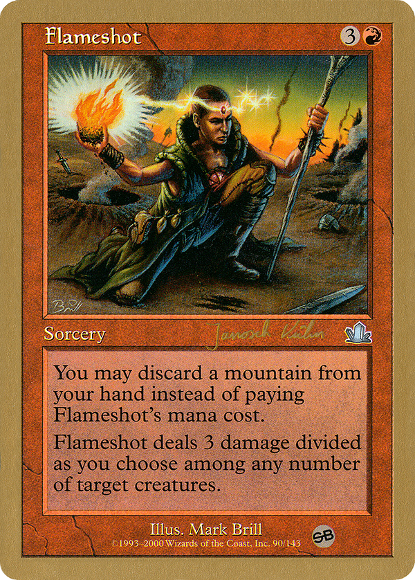 Flameshot (Janosch Kuhn) (SB) [World Championship Decks 2000]