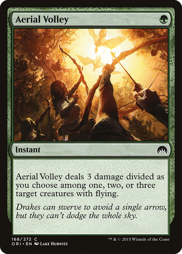 Aerial Volley [Magic Origins]