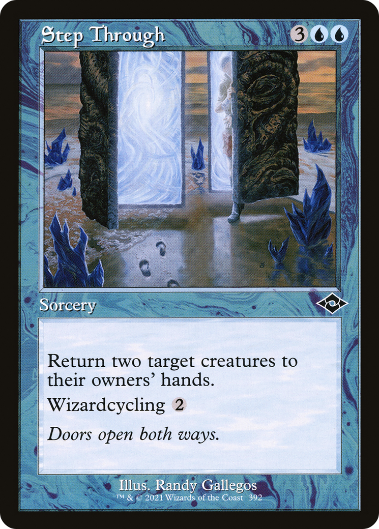 Step Through (Retro Foil Etched) [Modern Horizons 2]