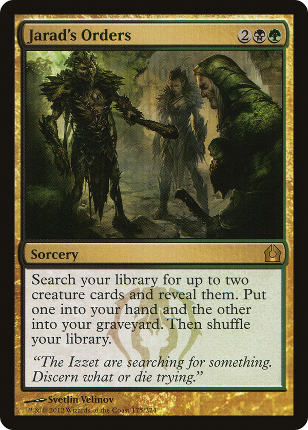 Jarad's Orders [Return to Ravnica]