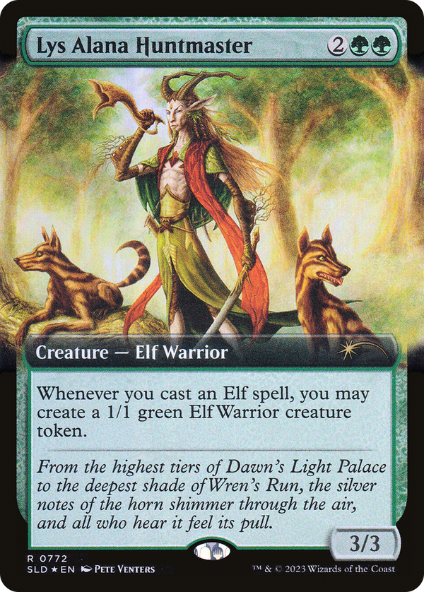 Lys Alana Huntmaster (Extended Art) [Secret Lair Drop Series]