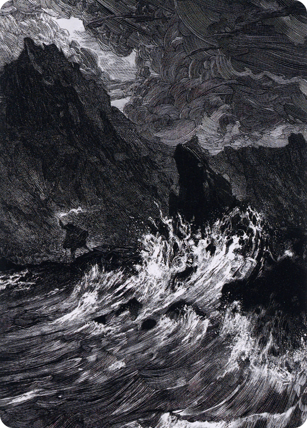 Island // Island (AMID-078) - Midnight Hunt Art Series (Borderless)