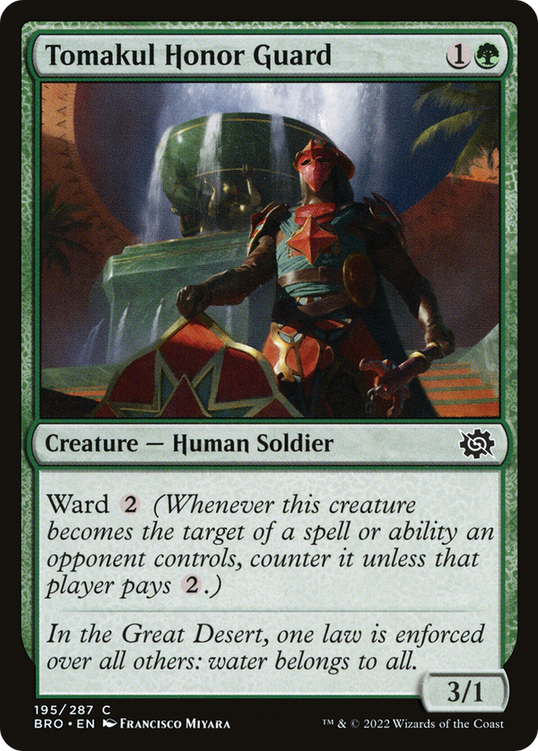 Tomakul Honor Guard [The Brothers' War]