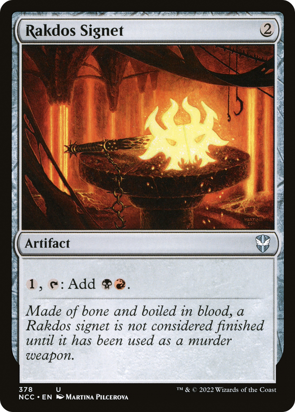 Rakdos Signet [Streets of New Capenna Commander]