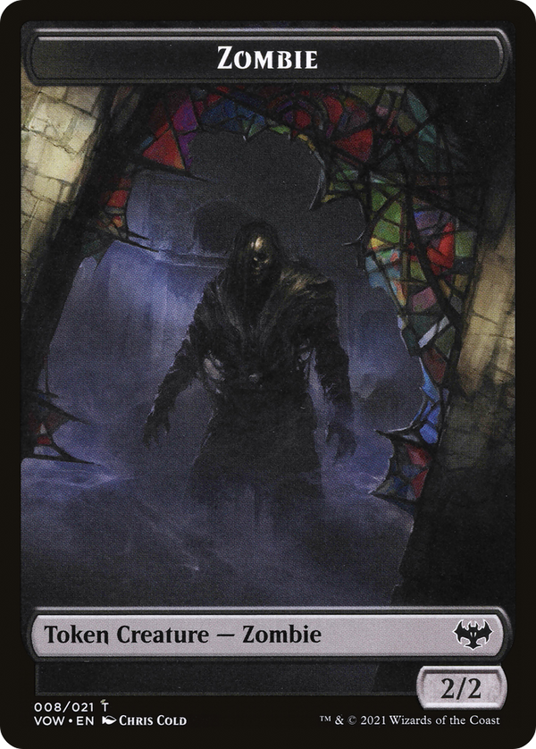 Zombie (TVOW-008) - Innistrad: Crimson Vow Tokens