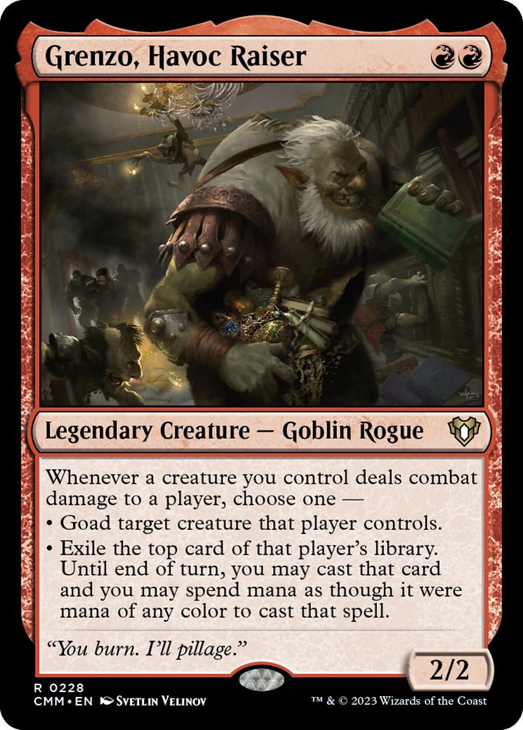 Grenzo, Havoc Raiser [Commander Masters]
