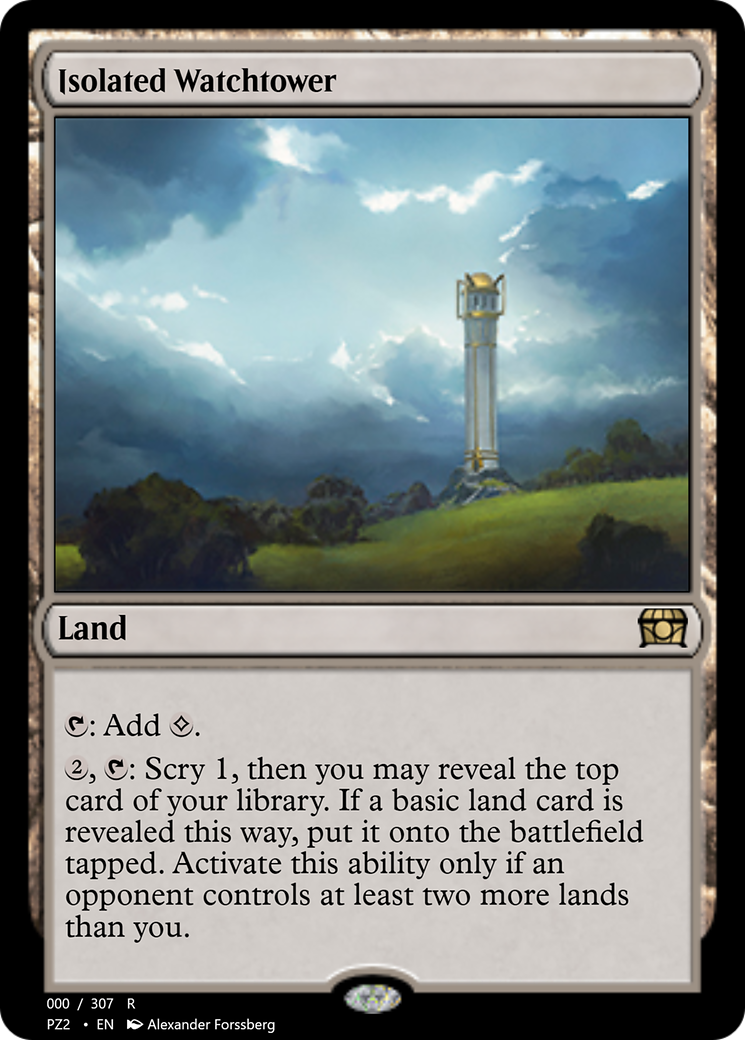 Isolated Watchtower (PZ2-70707) - Treasure Chest Foil