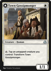 Town Gossipmonger // Incited Rabble (SIR-053) - Shadows over Innistrad Remastered