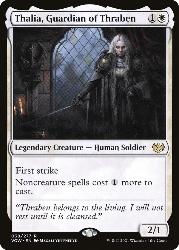 Thalia, Guardian of Thraben [Innistrad: Crimson Vow]