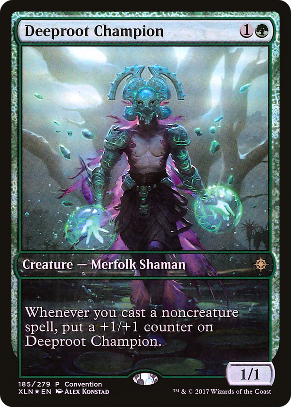 Deeproot Champion (Convention) [Ixalan Promos]
