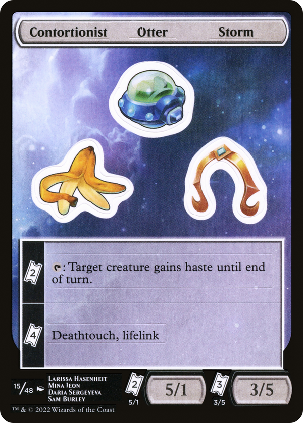 Contortionist Otter Storm [Unfinity Stickers]