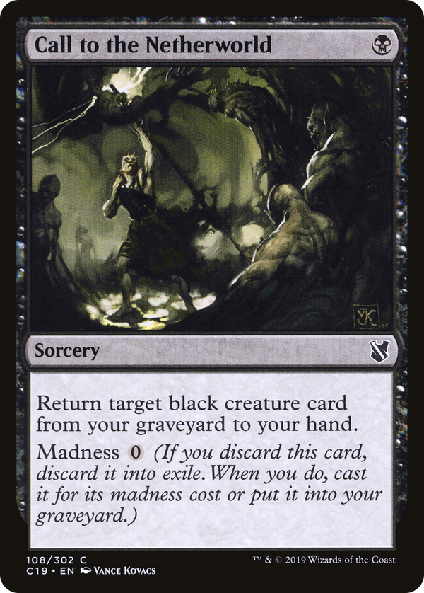 Call to the Netherworld [Commander 2019]