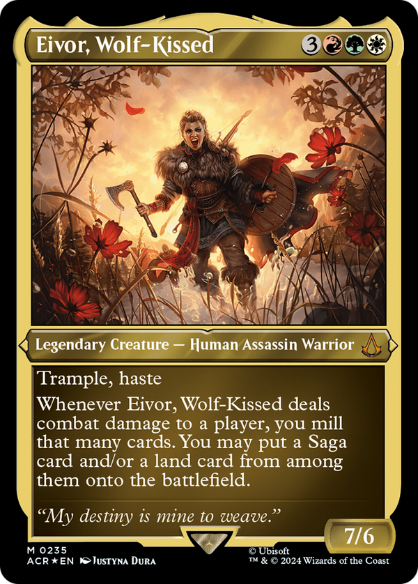 Eivor, Wolf-Kissed (ACR-235) - Assassin's Creed Etched Foil
