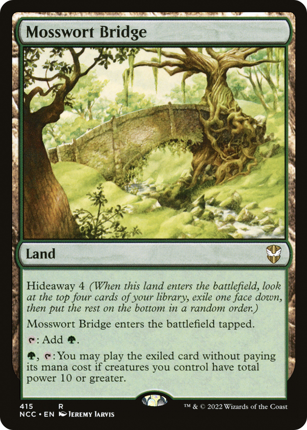 Mosswort Bridge [Streets of New Capenna Commander]