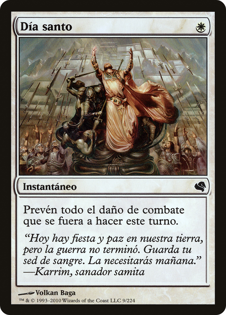 Holy Day (Spanish) - 