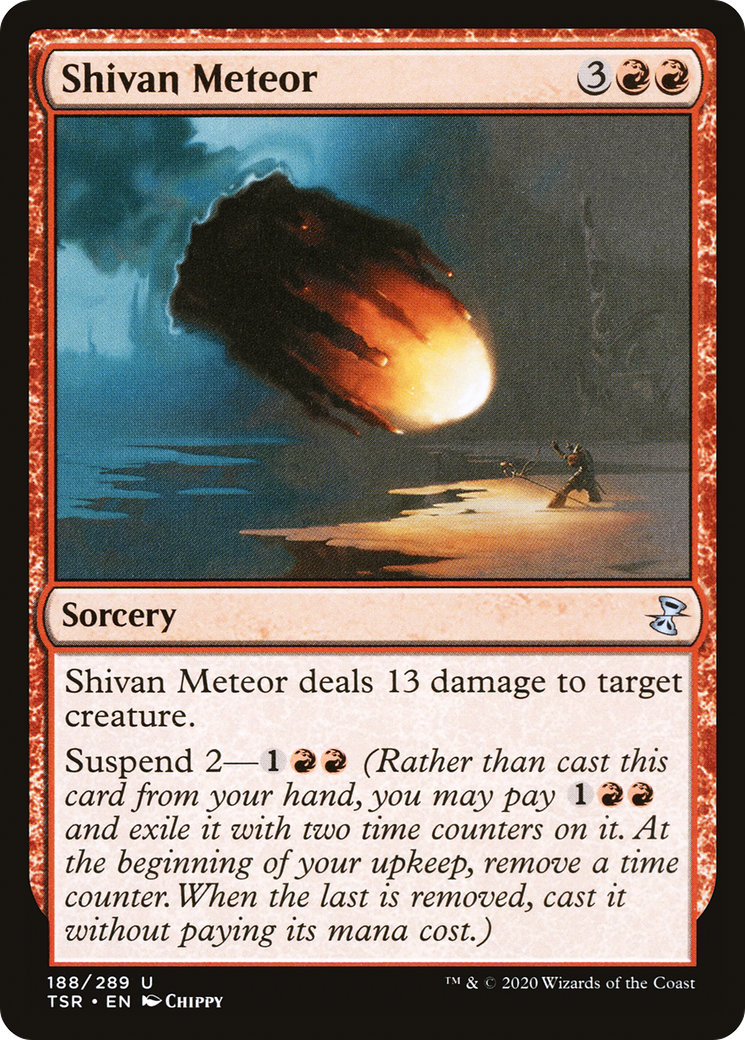 Shivan Meteor [Time Spiral Remastered]