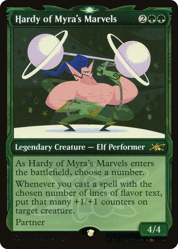 Hardy of Myra's Marvels (Showcase) (Galaxy Foil) [Unfinity]