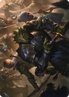You Come to the Gnoll Camp // You Come to the Gnoll Camp (AAFR-042) - Adventures in the Forgotten Realms Art Series (Borderless)