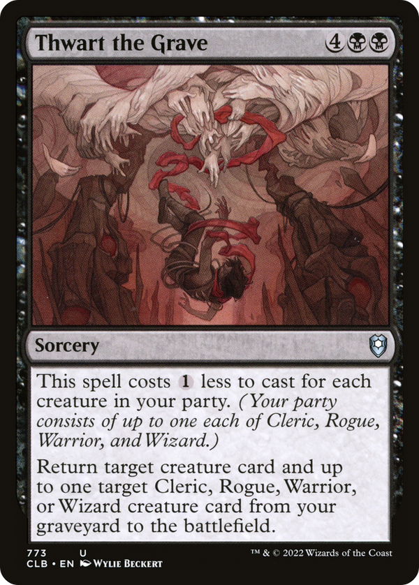Thwart the Grave [Commander Legends: Battle for Baldur's Gate]