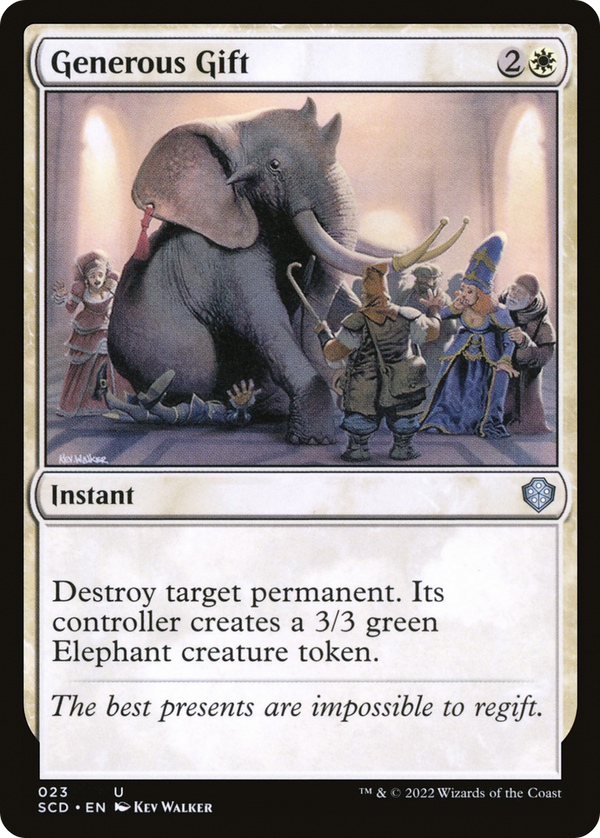 Generous Gift [Starter Commander Decks]