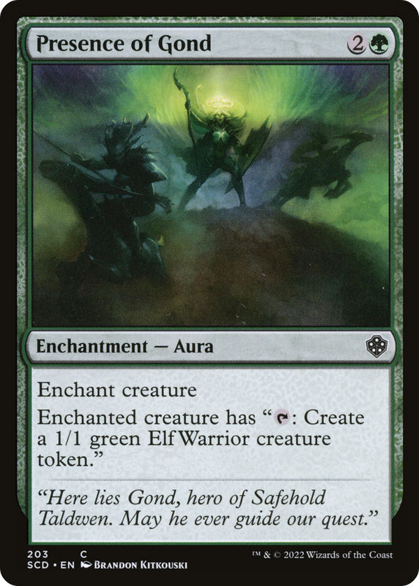 Presence of Gond [Starter Commander Decks]