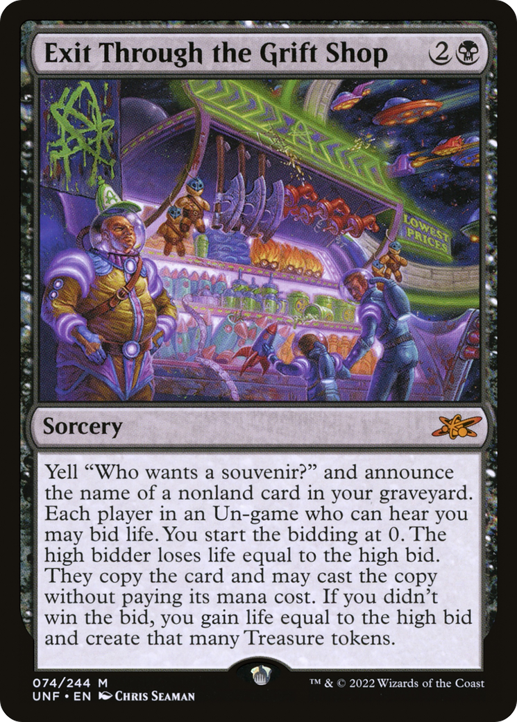 Exit Through the Grift Shop [Unfinity]