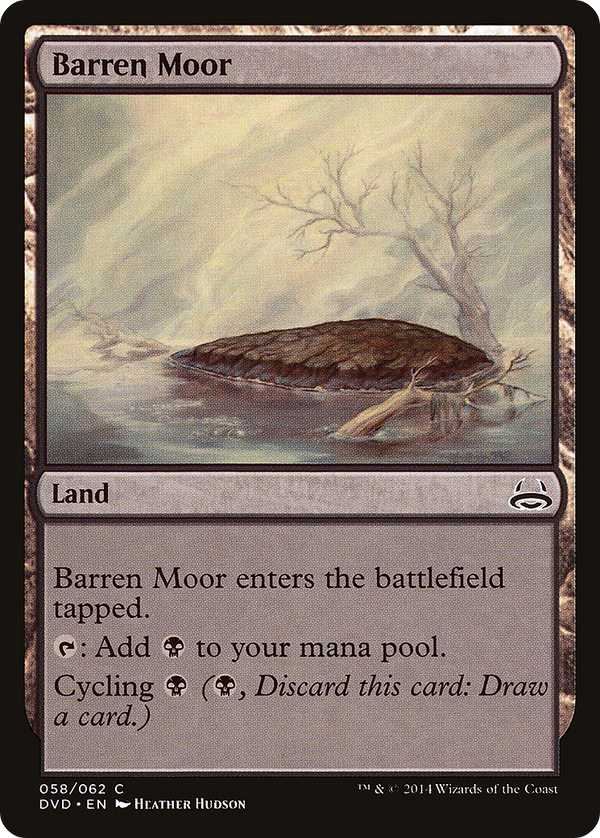 Barren Moor (Divine vs. Demonic) [Duel Decks Anthology]