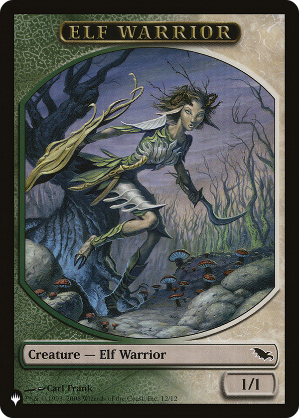Elf Warrior (PLST-TSHM-12) - The List