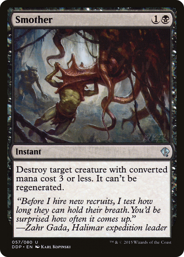 Smother [Duel Decks: Zendikar vs. Eldrazi]