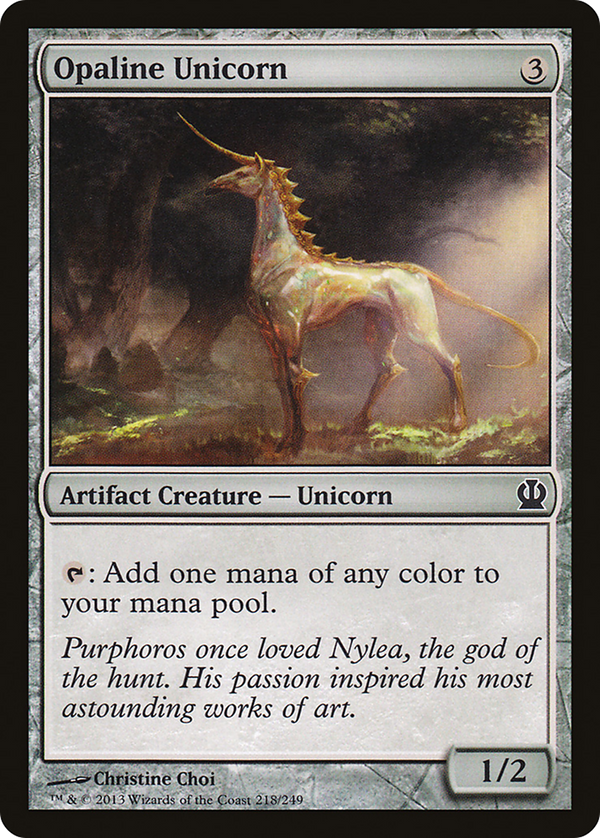 Opaline Unicorn [Theros]
