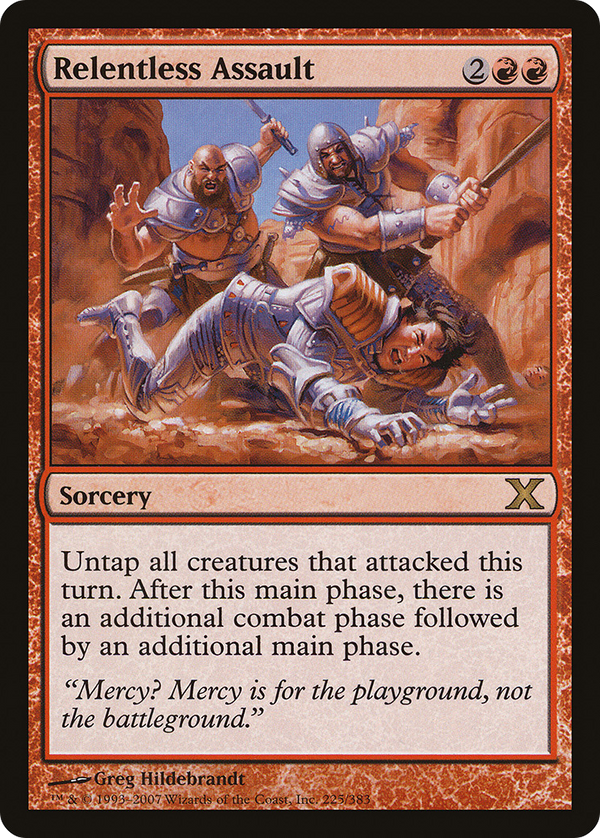 Relentless Assault [Tenth Edition]