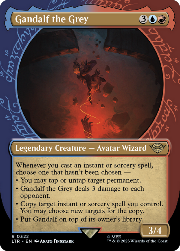 Gandalf the Grey (Showcase Ring Frame) [The Lord of the Rings: Tales of Middle-Earth]