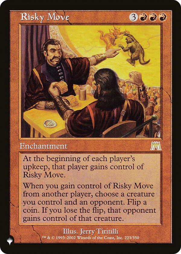 Risky Move [Secret Lair: Heads I Win, Tails You Lose]