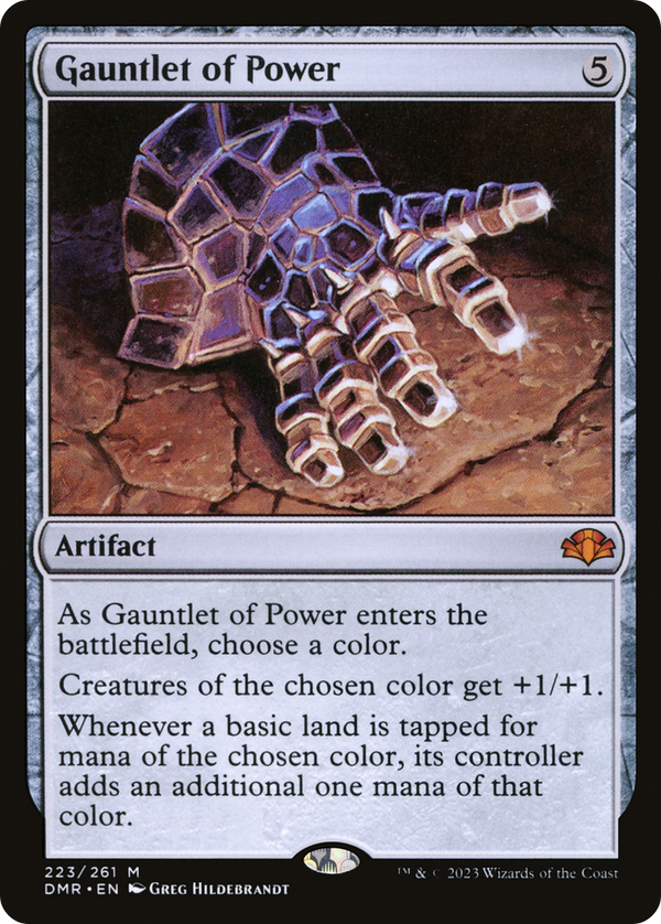 Gauntlet of Power [Dominaria Remastered]