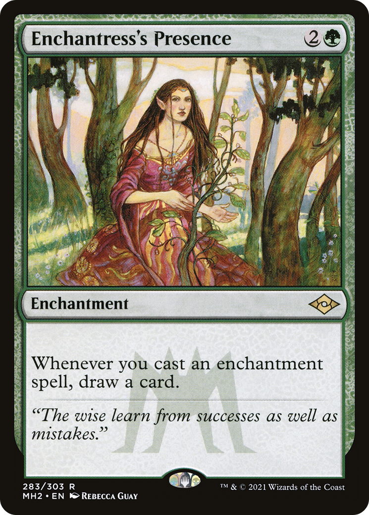 Enchantress's Presence (Foil Etched) [Modern Horizons]