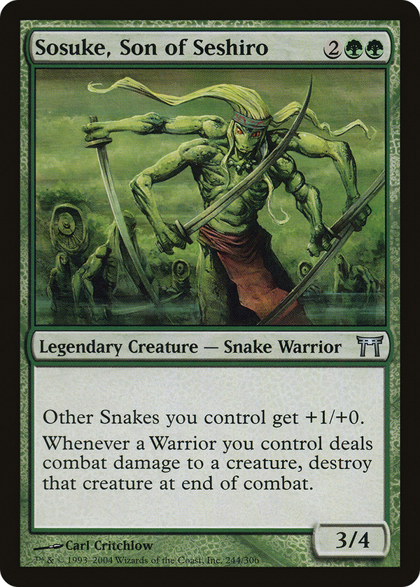 Sosuke, Son of Seshiro [Champions of Kamigawa]