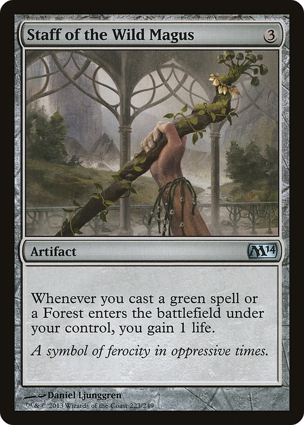 Staff of the Wild Magus [Magic 2014]