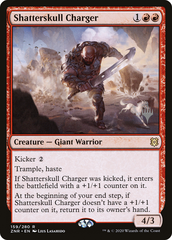 Shatterskull Charger (Promo Pack) [Zendikar Rising Promos]