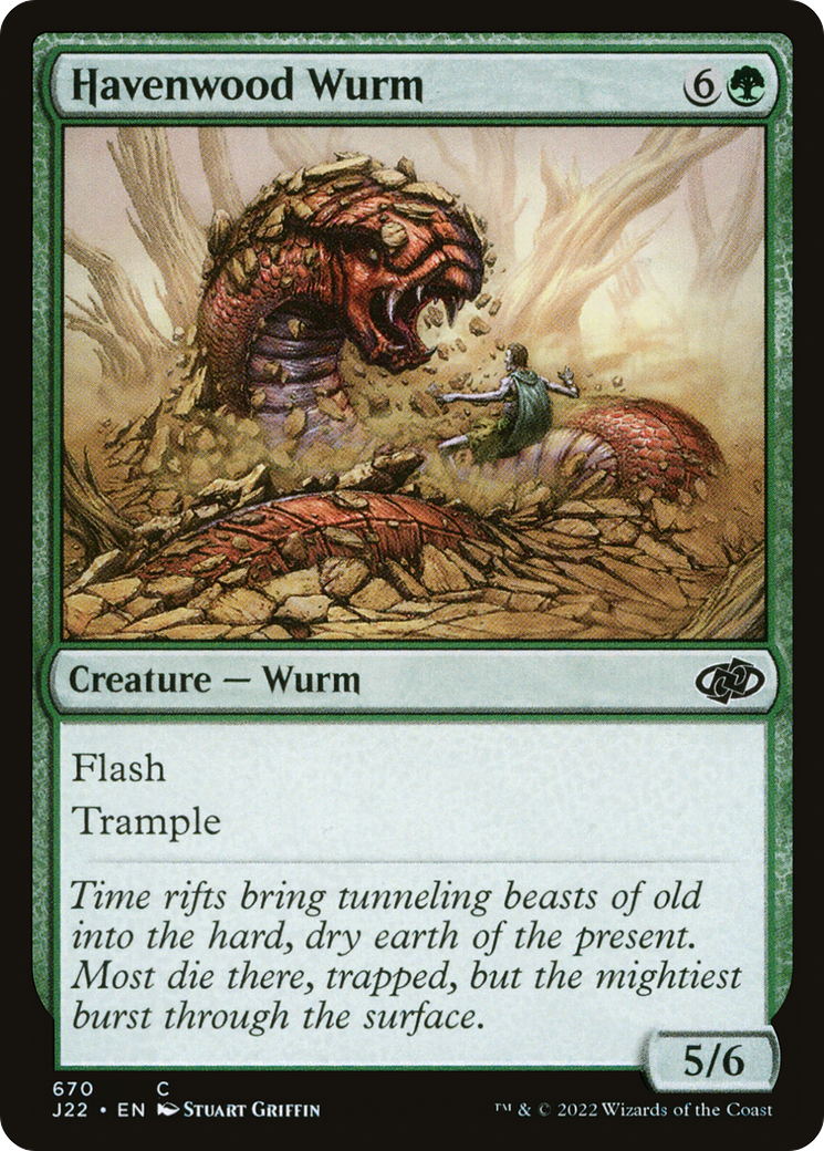 Havenwood Wurm [Jumpstart 2022]