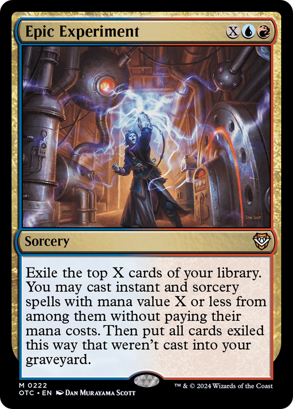 Epic Experiment [Outlaws of Thunder Junction Commander]