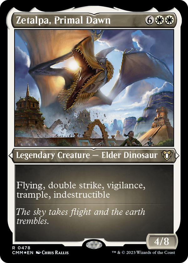 Zetalpa, Primal Dawn (CMM-478) - Commander Masters Etched Foil