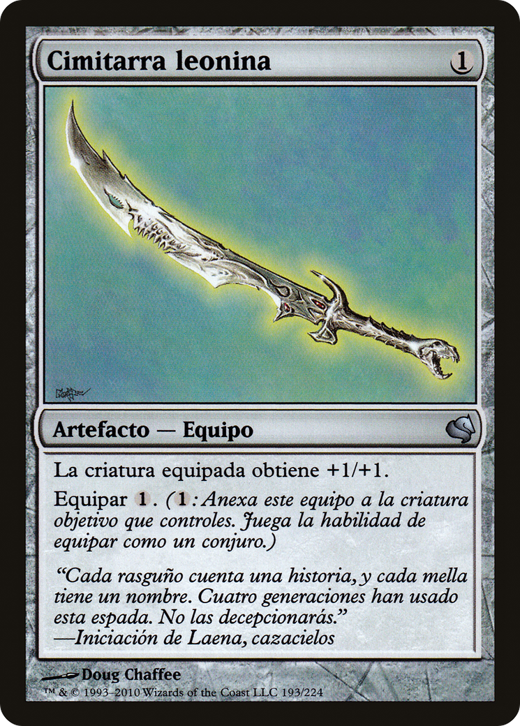 Leonin Scimitar (Spanish) - 