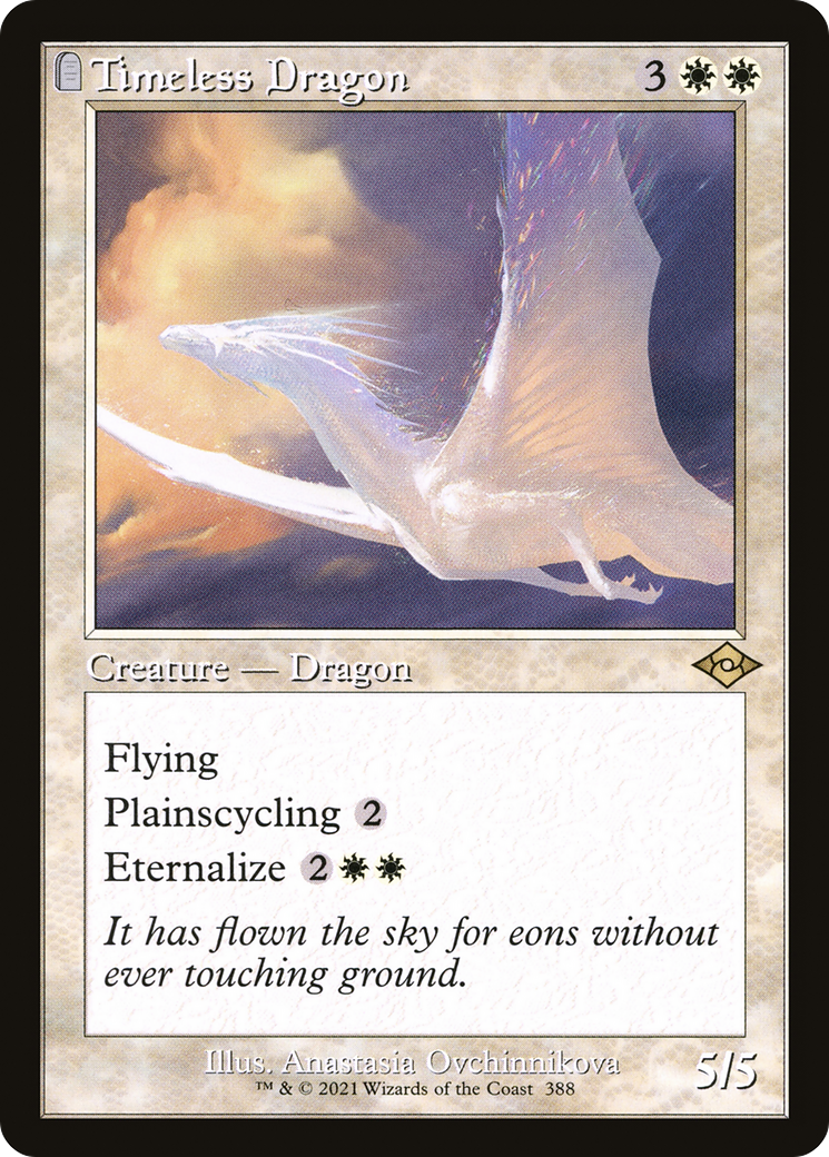 Timeless Dragon (Retro Foil Etched) [Modern Horizons 2]