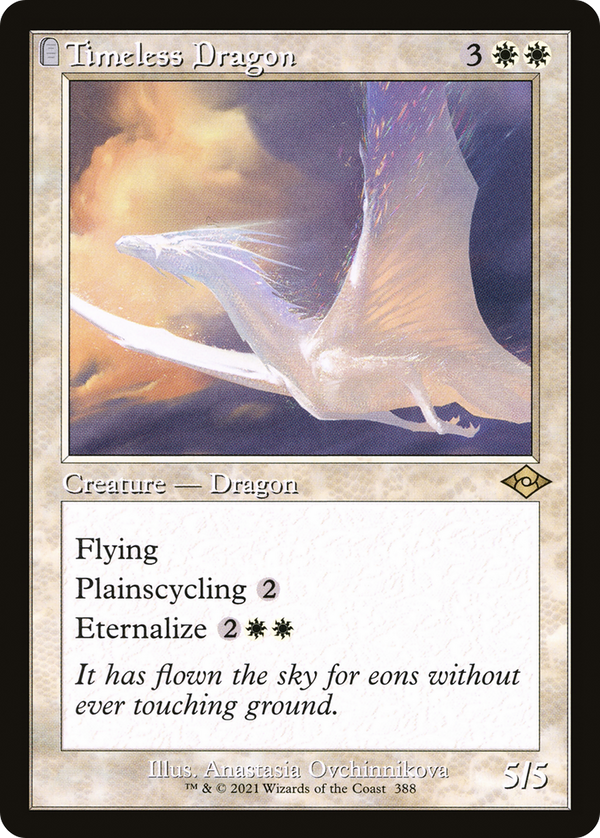 Timeless Dragon (Retro Foil Etched) [Modern Horizons 2]